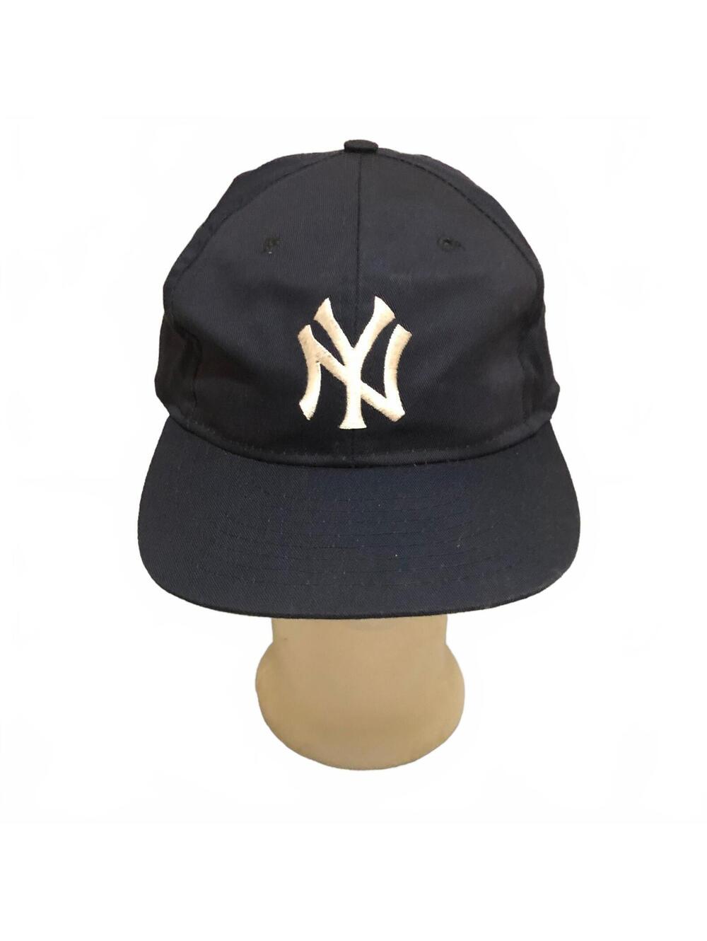 Vintage MLB New York Yankees Adjustable Snapback Cap Hat Navy Blue